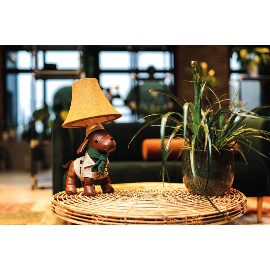 Happy Lamps - Kinder LED tafellamp SPIKE LED/5,4W/230V hond