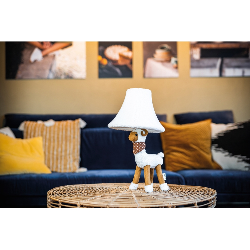 Happy Lamps - Kinder LED tafellamp WOLLE LED/5,4W/230V Schaap