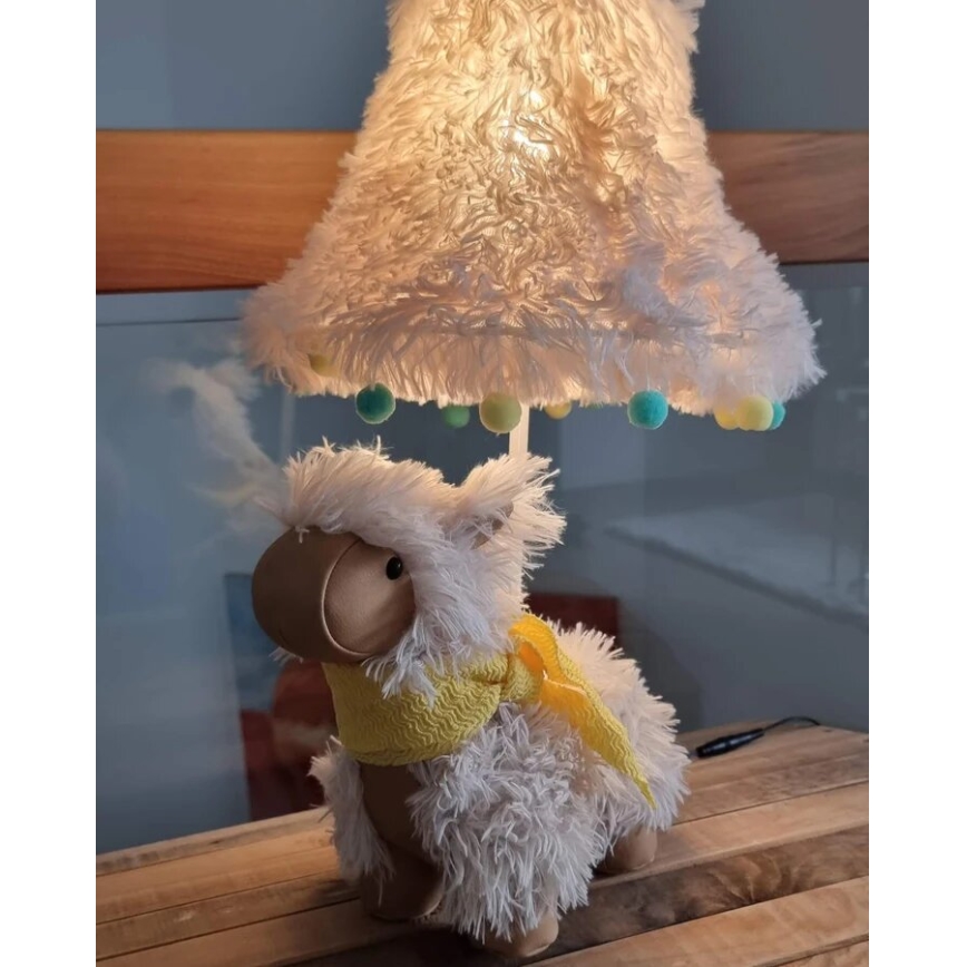 Happy Lamps - Lampe de table enfant ALMA LED/5,4W/230V lama