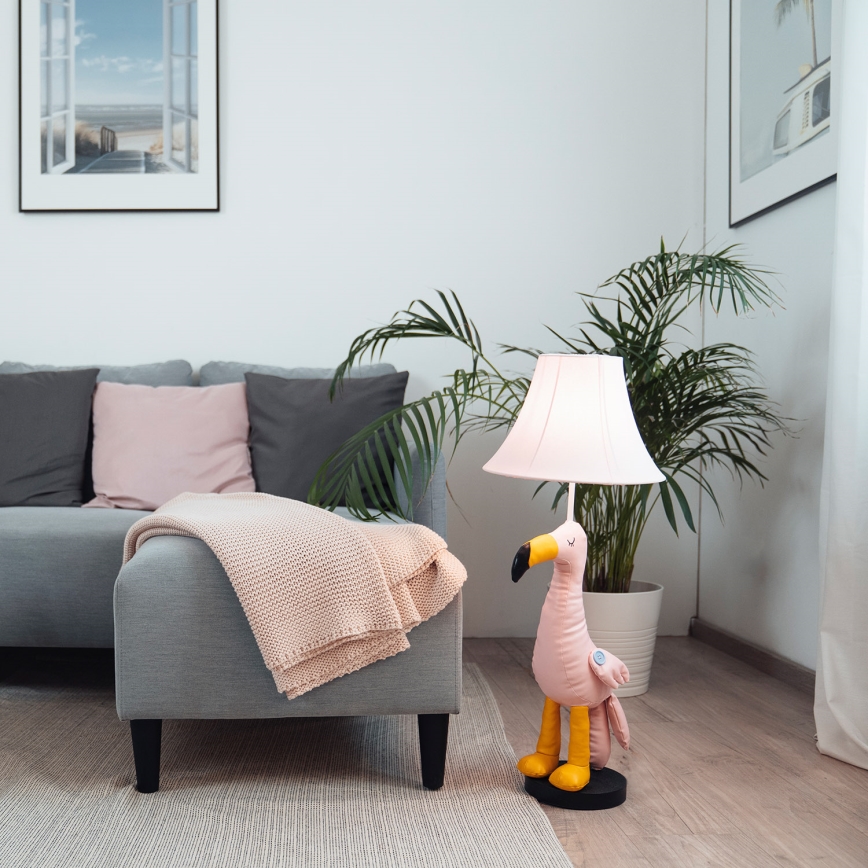 Happy Lamps - LED Vloerlamp kinderkamer MINGO LED/5,4W/230V flamingo