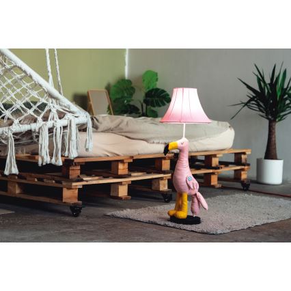 Happy Lamps - LED Vloerlamp kinderkamer MINGO LED/5,4W/230V flamingo