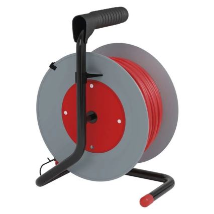 Haspel 4Z 15m rood/grijs