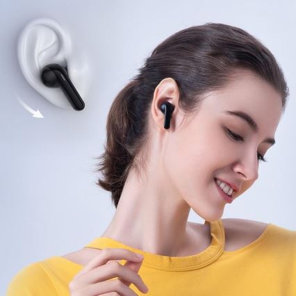 Haylou - Waterdichte draadloze koptelefoon GT3 TWS IPX4 zwart