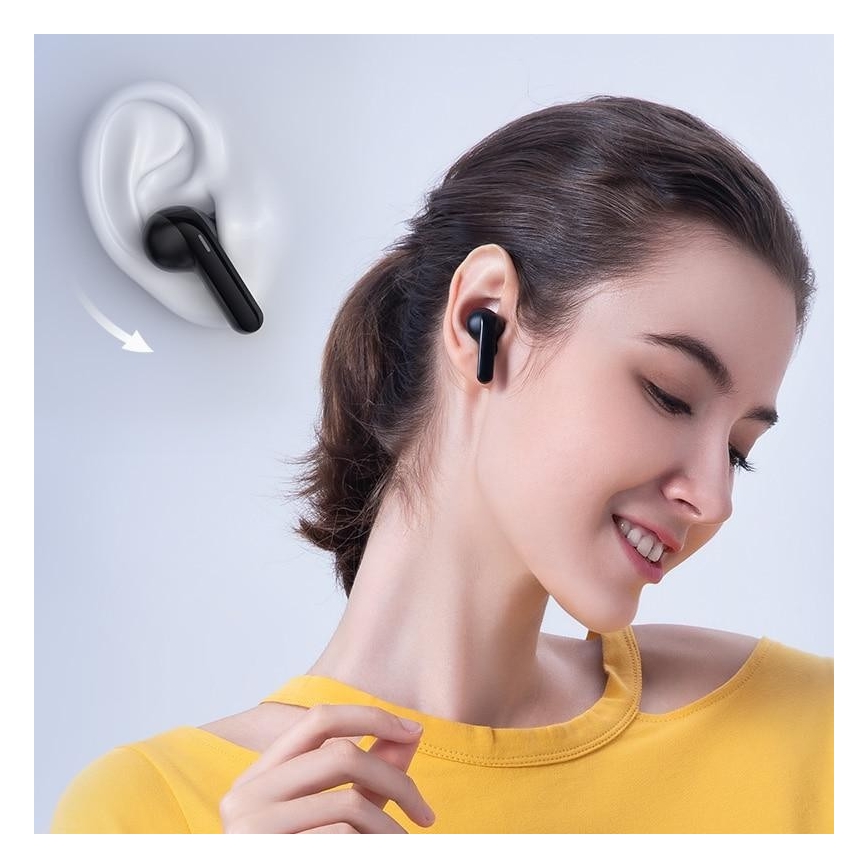 Haylou - Waterdichte draadloze koptelefoon GT3 TWS IPX4 zwart