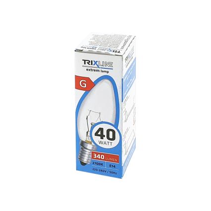 Heavy-duty Lamp C35 E14/40W/230V 2700K
