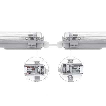 Heavy duty TL lamp LIMEA T8 1xG13/10W/230V IP65 60cm
