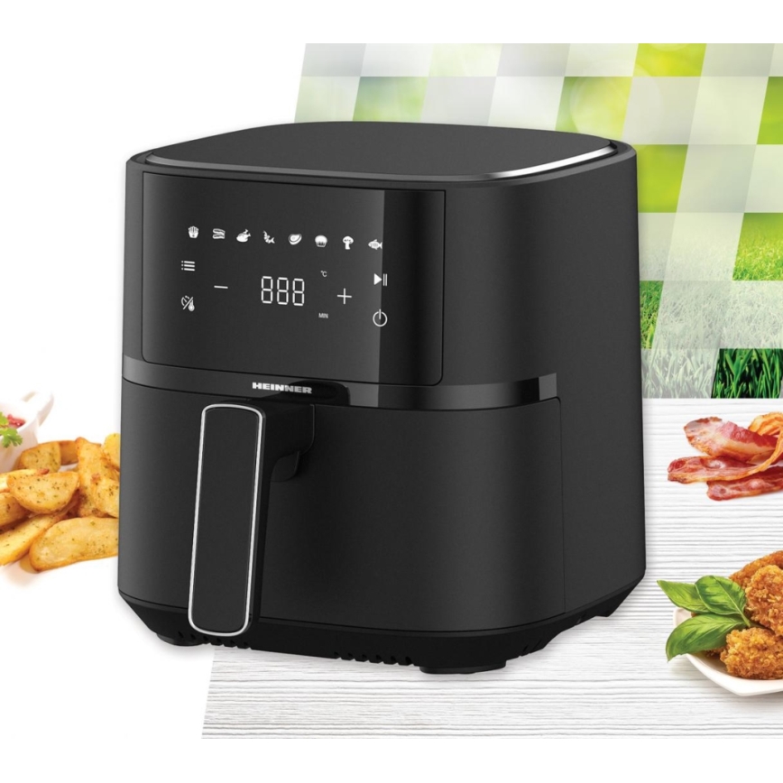 Heinner HAF-B4BK1500 - Heteluchtfriteuse 4 l 1500W/230V zwart