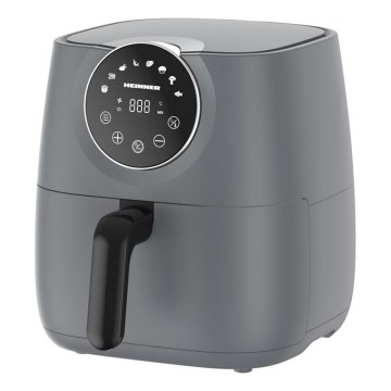 Heinner HAF-B6GREY1700 - Airfryer 5,7 l 1700W/230V grijs
