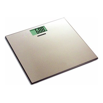 Heinner HBS-180SSGD - Digitale personenweegschaal 2xAAA RVS
