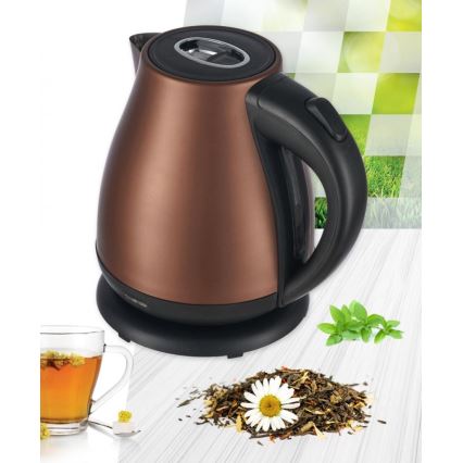 Heinner HEK-17IXC - Snelle waterkoker 1,7 l 2200W/230V koperkleurig