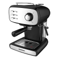 Heinner HEM-1100BKX - Machine à expresso à porte‑filtre 850W/230V noir/chrome mat