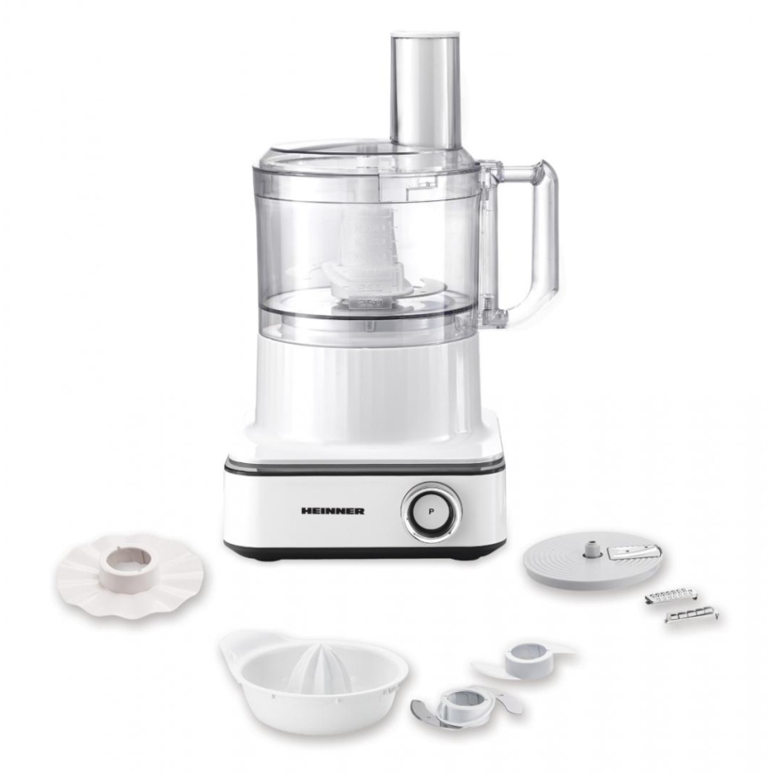 Heinner HFP-K1000WP - Robot de cuisine 1000W/230V blanc