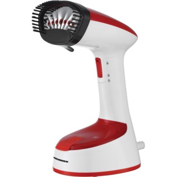 Heinner HGS-1400RD - Défroisseur vapeur à main pour vêtements 1470 W/230 V blanc/rouge