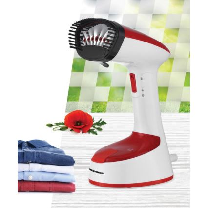 Heinner HGS-1400RD - Handstomer voor kleding 1470W/230V wit/rood