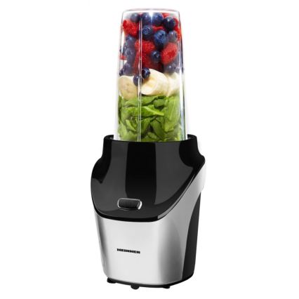 Heinner HSB-T1000SS - Nutri-blender pour smoothies 1000W/230V chrome mat/noir