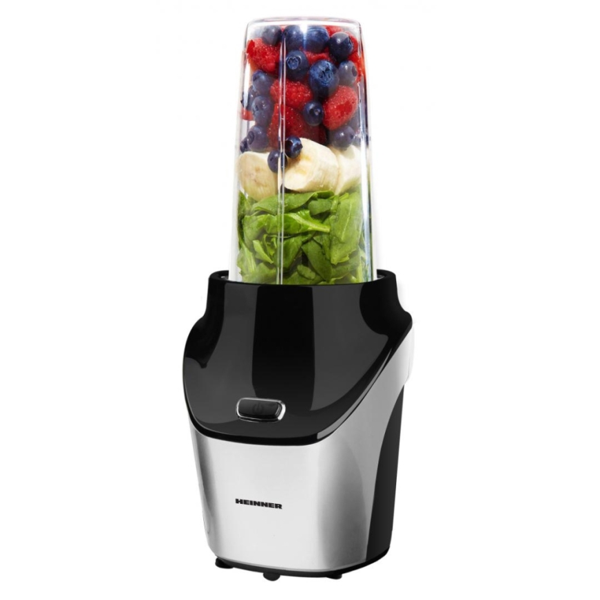 Heinner HSB-T1000SS - Smoothie Nutri-mixer 1000W/230V mat chroom/zwart