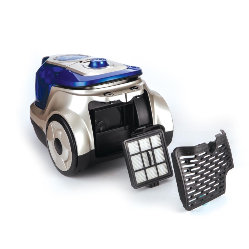 Heinner HVC-V750BL - Zakloze stofzuiger 750W/230V blauw/zilver