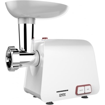 Heinner MG-1340WH - Hachoir à viande 1340W/230V blanc