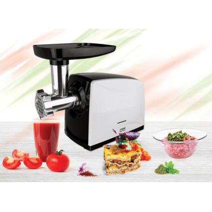 Heinner MG-2100BKWH - Hachoir à viande 2100W/230V noir/blanc