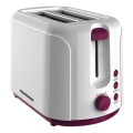 Heinner TP-750BG - Grille-pain à 2 fentes 750W/230V blanc/violet