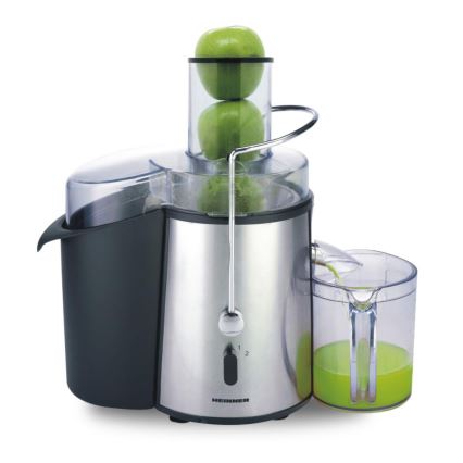 Heinner XF-1000SS - Centrifugeuse 1000 W / 230 V, argenté/noir