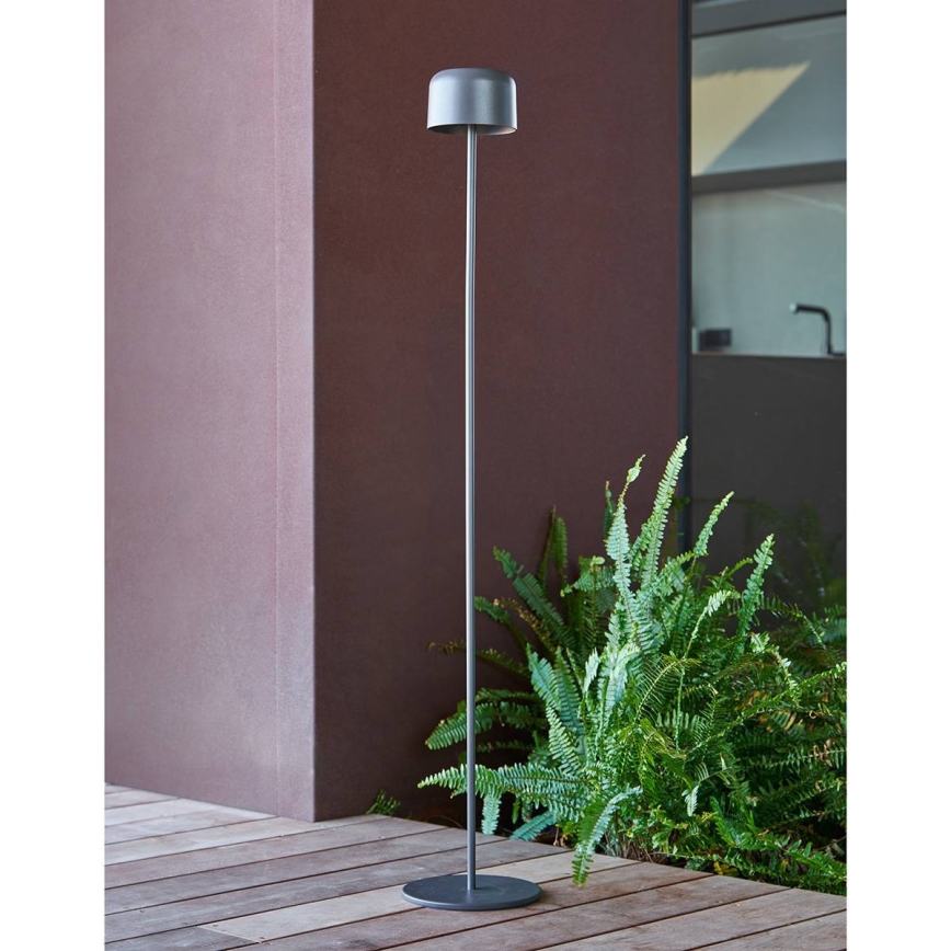 Hesperide - Lampe solaire BOLTY à LED 3,7 V 2600 mAh IP65 anthracite