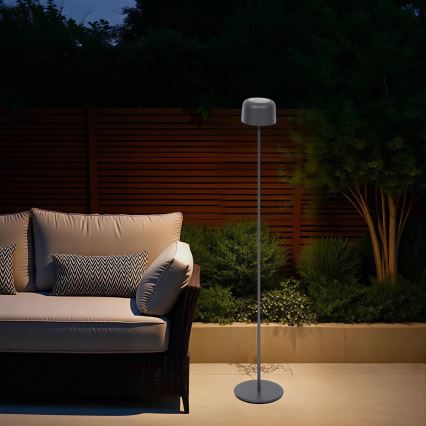 Hesperide - Lampe solaire BOLTY à LED 3,7 V 2600 mAh IP65 anthracite