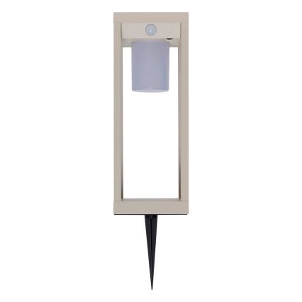 Hesperide - Lanterne solaire LED avec capteur de mouvement PIKY LED/3,7V 2600 mAh 40 cm IP65 beige