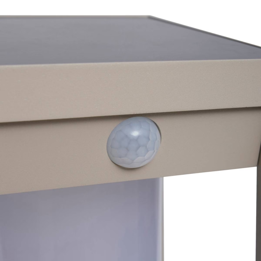 Hesperide - Lanterne solaire LED avec capteur de mouvement PIKY LED/3,7V 2600 mAh 40 cm IP65 beige