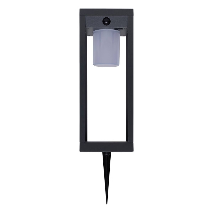 Hesperide - LED-zonne-lantaarn met bewegings- en schemersensor PIKY LED/3,7V 2600 mAh 40 cm IP65 antraciet