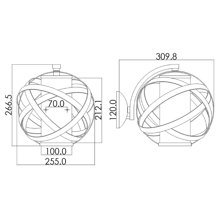 Hinkley - Applique murale d'extérieur CARSON 1xE27/60W/230V IP44