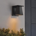 Hinkley - Applique murale extérieure HANS 1xGU10/8W/230V IP44 noir