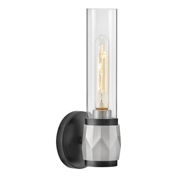 Hinkley - Badkamerwandlamp ELLISON 1xE27/40W/230V IP44 zwart