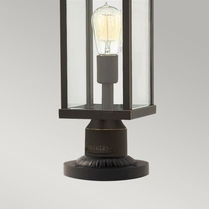 Hinkley - Buitenlamp MANHATTAN 1xE27/100W/230V IP44 zwart