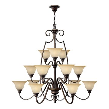 Hinkley - Hanglamp aan een ketting CELLO 15xE27/60W/230V