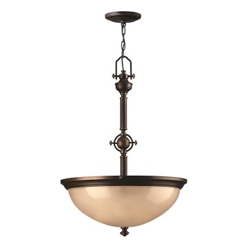 Hinkley - Hanglamp aan een ketting MAYFLOWER 3xE27/60W/230V