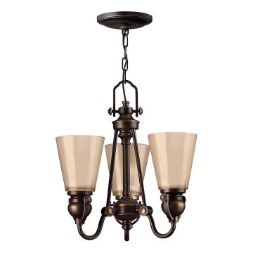 Hinkley - Hanglamp aan een ketting MAYFLOWER 3xE27/60W/230V