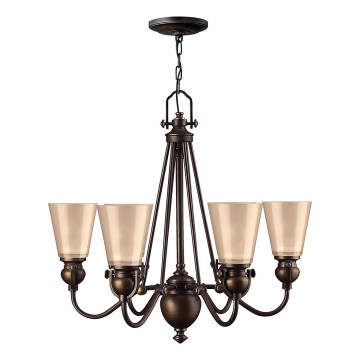 Hinkley - Hanglamp aan een ketting MAYFLOWER 6xE27/60W/230V