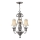 Hinkley - Hanglamp aan een ketting PLANTATION 4xE14/40W/230V zilver