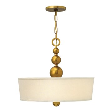 Hinkley - Hanglamp aan een ketting ZELDA 3xE27/60W/230V messing