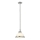 Hinkley - Hanglamp met vaste pendel AMELIA 1xE27/60W/230V glanzend chroom