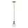 Hinkley - Hanglamp met vaste pendel PLANTATION 1xE27/60W/230V goud