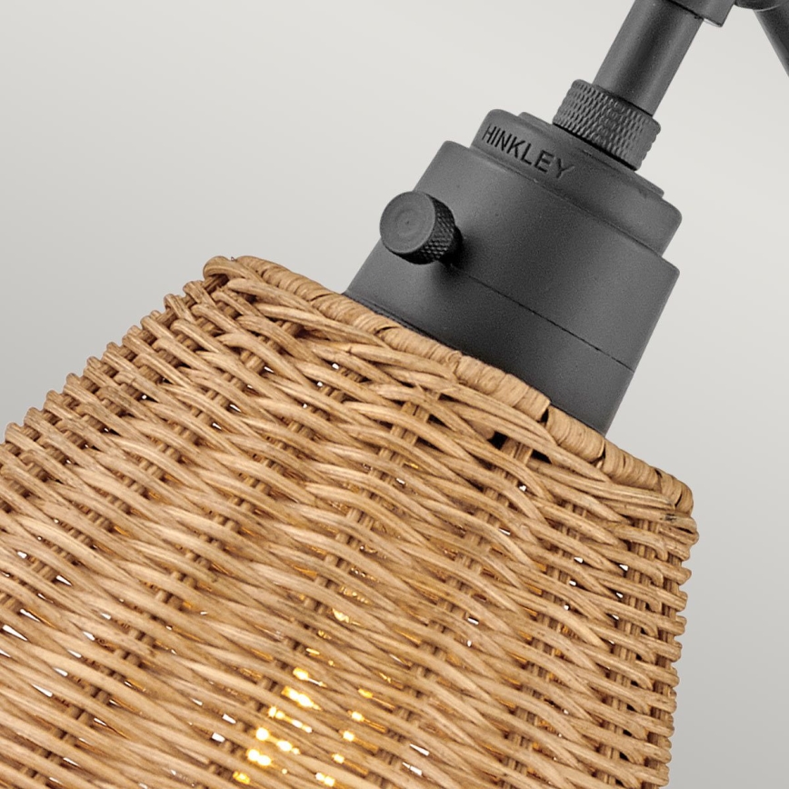 Hinkley - Applique murale spot ARTI 1xE27/60W/230V noir/marron