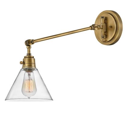 Hinkley - Wandlamp ARTI 1xE27/60W/230V messing