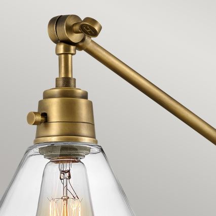 Hinkley - Wandlamp ARTI 1xE27/60W/230V messing