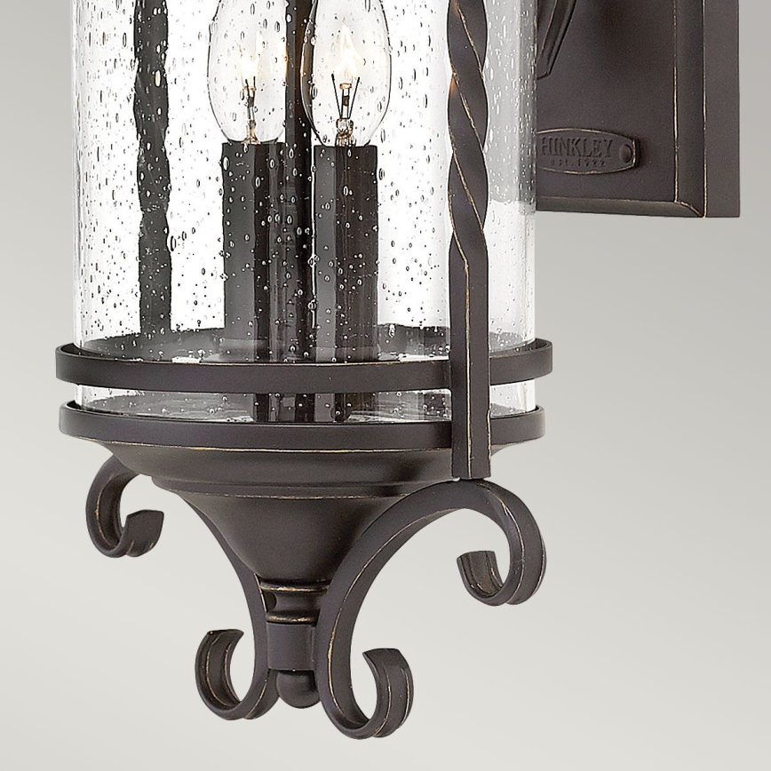 Hinkley - Wandlamp voor buiten CASA 2xE14/40W/230V IP44