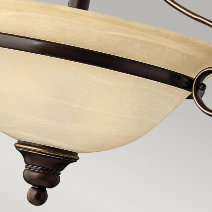Hinkley - Bevestigde hanglamp CELLO 2xE27/60W/230V