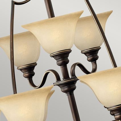 Hinkley - Hanglamp aan een ketting CELLO 15xE27/60W/230V