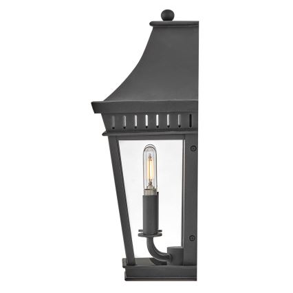 Hinkley - Wandlamp voor buiten CHAPEL HILL 2xE14/40W/230V IP44 zwart