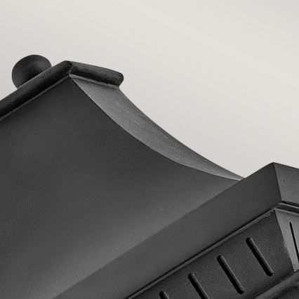 Hinkley - Wandlamp voor buiten CHAPEL HILL 2xE14/40W/230V IP44 zwart